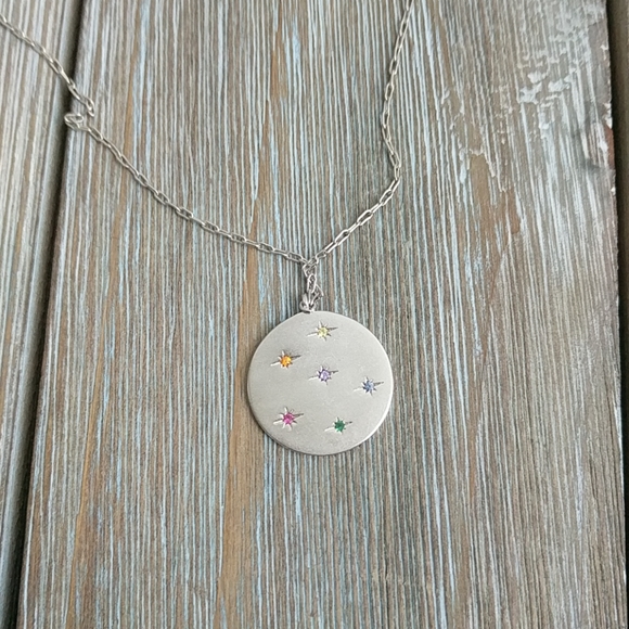 Tai Jewelry - Tai Silver Medallion Necklace